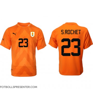 Uruguay Sergio Rochet #23 Målvakt Borta Matchtröja VM 2022 Kortärmad